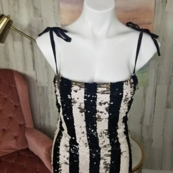 Cupcakes and Cashmere Reverse Sequin Dress - Picture 8 of 11